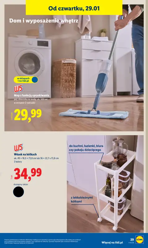 Lidl - gazetka promocyjna Katalog od poniedziałku 26.01 do soboty 31.01 - strona 35