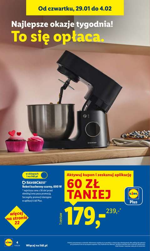 Lidl - gazetka promocyjna Katalog od poniedziałku 26.01 do soboty 31.01 - strona 4
