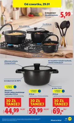 Lidl - gazetka promocyjna Katalog od poniedziałku 26.01 do soboty 31.01 - strona 27