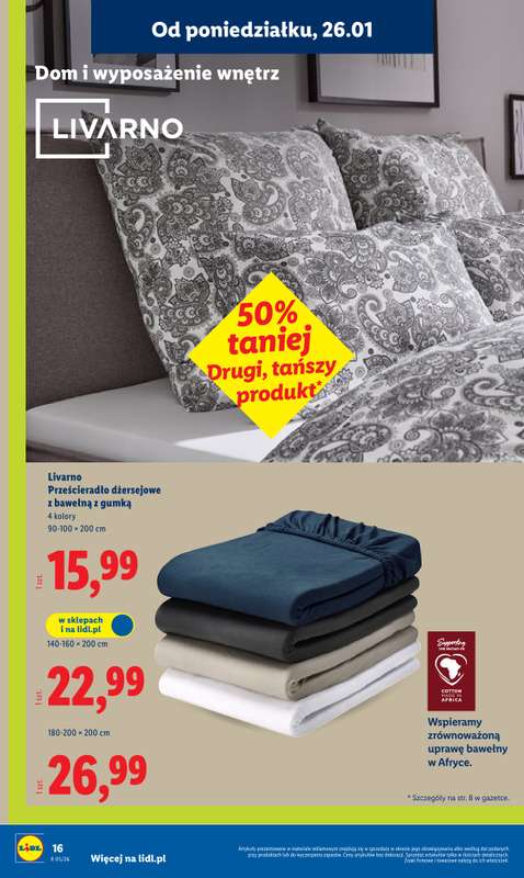 Lidl - gazetka promocyjna Katalog od poniedziałku 26.01 do soboty 31.01 - strona 16