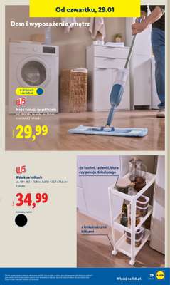 Lidl - gazetka promocyjna Katalog od poniedziałku 26.01 do soboty 31.01 - strona 35