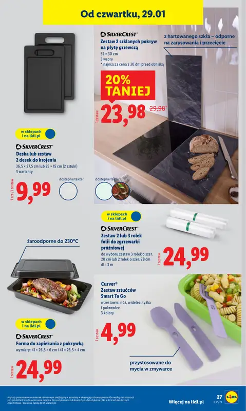 Lidl - gazetka promocyjna Katalog od poniedziałku 26.01 do soboty 31.01 - strona 33