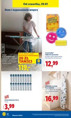 Lidl - gazetka promocyjna Katalog od poniedziałku 26.01 do soboty 31.01 - strona 34