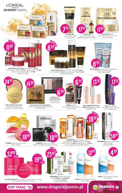 Drogerie Jasmin - gazetka promocyjna Gazetka od poniedziałku 19.01 do soboty 31.01 - strona 3