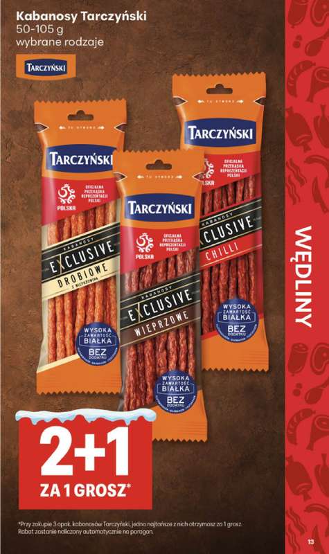 Delikatesy Centrum - gazetka promocyjna Gazetka  do środy 28.01 - strona 13