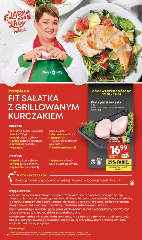 Delikatesy Centrum - gazetka promocyjna Gazetka  do środy 28.01 - strona 6