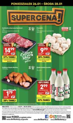 Delikatesy Centrum - gazetka promocyjna Gazetka  do środy 28.01 - strona 40
