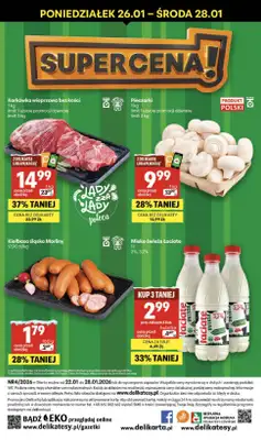 Delikatesy Centrum - gazetka promocyjna Gazetka  do środy 28.01 - strona 40