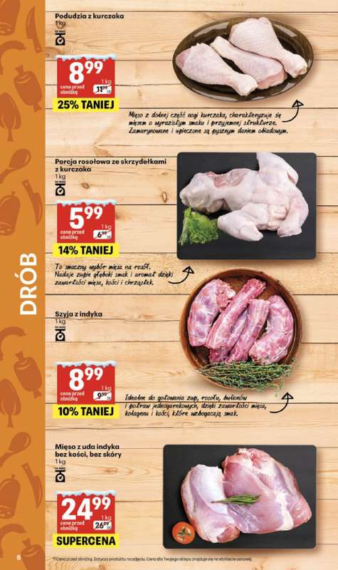 Delikatesy Centrum - gazetka promocyjna Gazetka  do środy 28.01 - strona 8