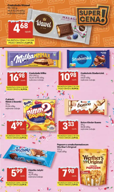 Delikatesy Centrum - gazetka promocyjna Gazetka  do środy 28.01 - strona 29