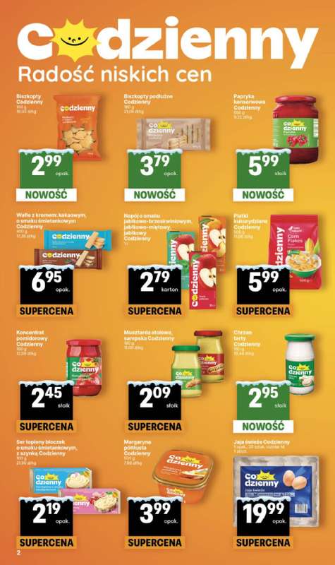 Delikatesy Centrum - gazetka promocyjna Gazetka  do środy 28.01 - strona 2