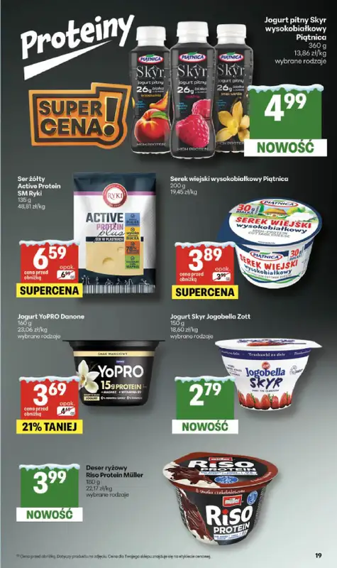 Delikatesy Centrum - gazetka promocyjna Gazetka  do środy 28.01 - strona 19
