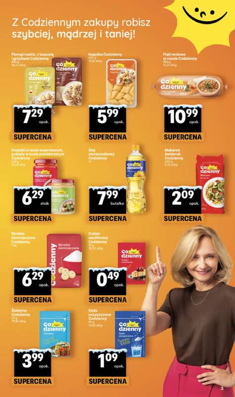 Delikatesy Centrum - gazetka promocyjna Gazetka  do środy 28.01 - strona 3