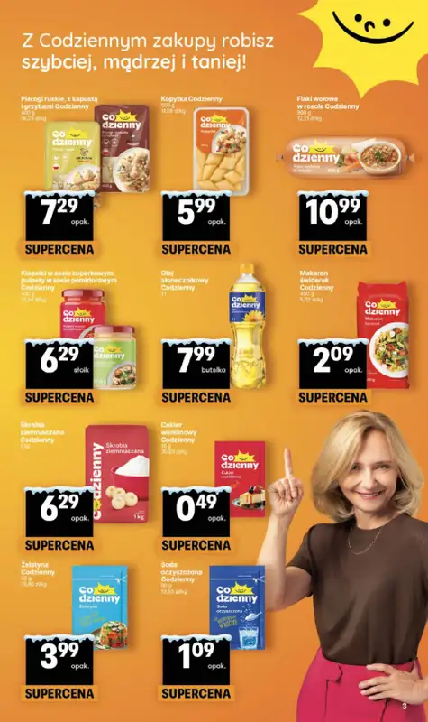 Delikatesy Centrum - gazetka promocyjna Gazetka  do środy 28.01 - strona 3