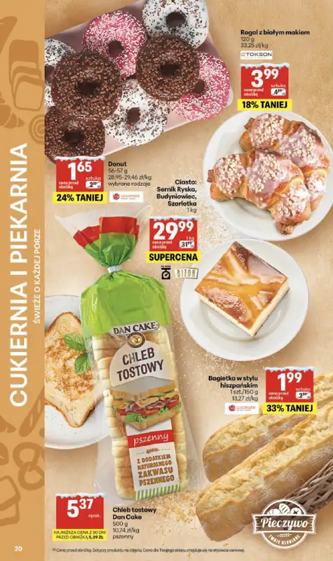 Delikatesy Centrum - gazetka promocyjna Gazetka  do środy 28.01 - strona 20