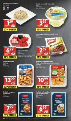 Delikatesy Centrum - gazetka promocyjna Gazetka  do środy 28.01 - strona 22