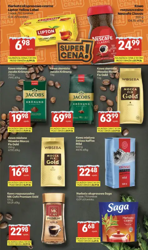 Delikatesy Centrum - gazetka promocyjna Gazetka  do środy 28.01 - strona 31