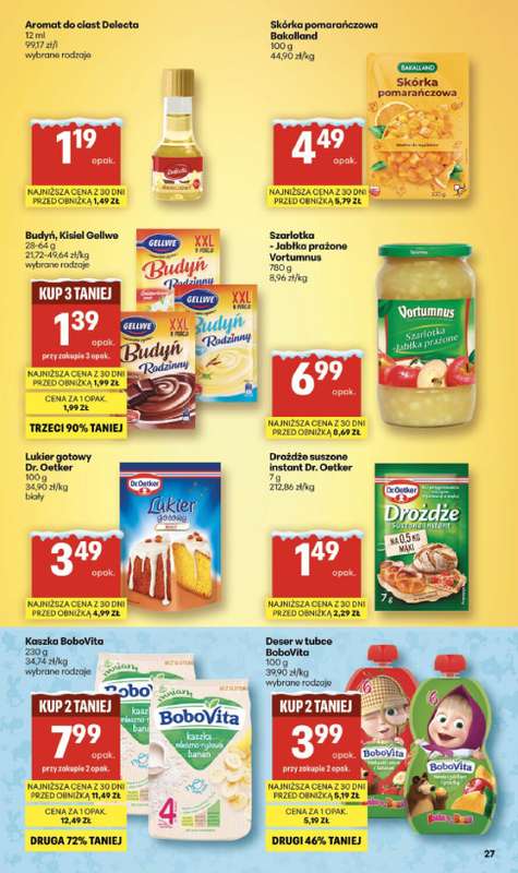 Delikatesy Centrum - gazetka promocyjna Gazetka  do środy 28.01 - strona 27