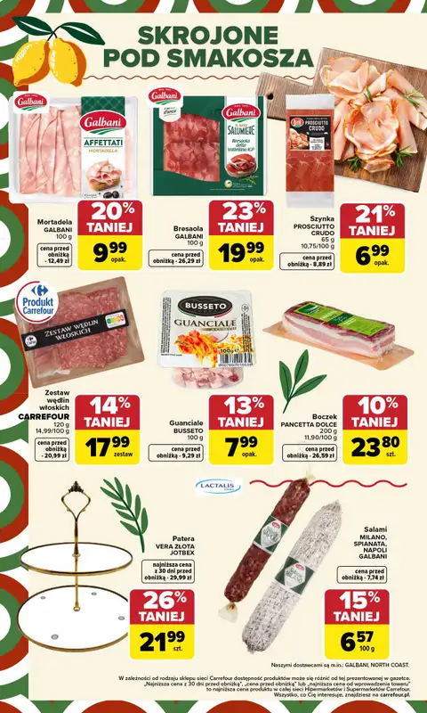 Carrefour - gazetka promocyjna Gazetka Kuchnia Włoska od poniedziałku 12.01 do niedzieli 25.01 - strona 8