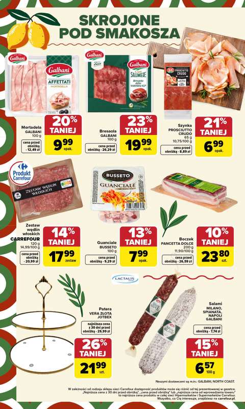 Carrefour Market - gazetka promocyjna Gazetka Kuchnia Włoska od poniedziałku 12.01 do niedzieli 25.01 - strona 8