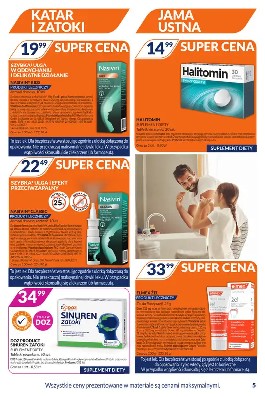 DOZ.PL - gazetka promocyjna Gazetka od poniedziałku 19.01 do niedzieli 01.02 - strona 5