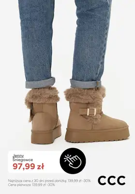 CCC - gazetka promocyjna EXTRA -20% na zimowe buty i akcesoria przy zakupie min. 2 produktów od poniedziałku 19.01  - strona 9
