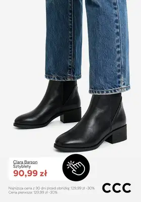 CCC - gazetka promocyjna EXTRA -20% na zimowe buty i akcesoria przy zakupie min. 2 produktów od poniedziałku 19.01  - strona 5