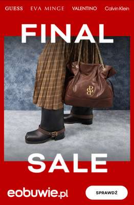 eobuwie.pl - gazetka promocyjna FINAL SALE od poniedziałku 19.01 do poniedziałku 02.02
