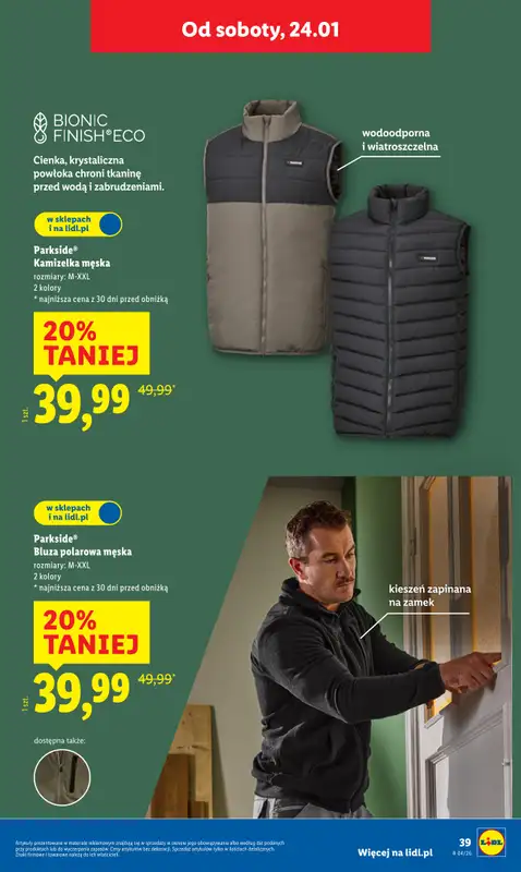 Lidl - gazetka promocyjna Katalog od poniedziałku 19.01 do niedzieli 25.01 - strona 45