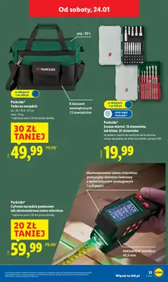 Lidl - gazetka promocyjna Katalog od poniedziałku 19.01 do niedzieli 25.01 - strona 39