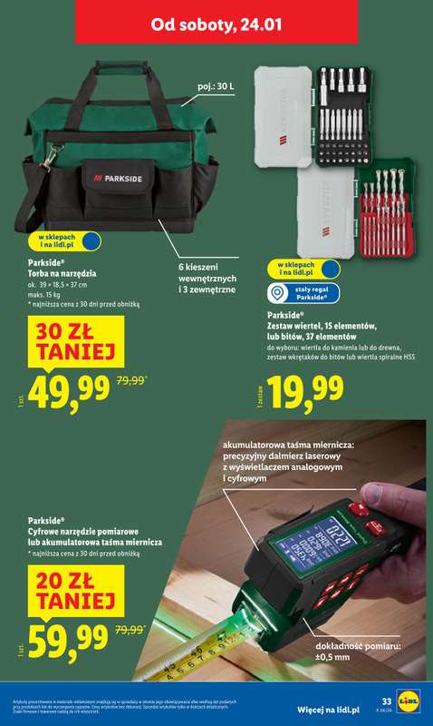 Lidl - gazetka promocyjna Katalog od poniedziałku 19.01 do niedzieli 25.01 - strona 39