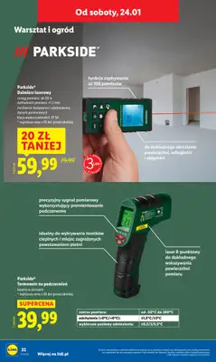 Lidl - gazetka promocyjna Katalog od poniedziałku 19.01 do niedzieli 25.01 - strona 38