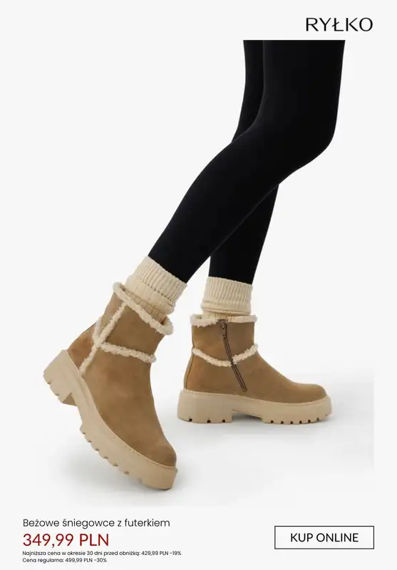 Ryłko - gazetka promocyjna Śniegowce damskie - PROMOCJE od poniedziałku 19.01  - strona 7