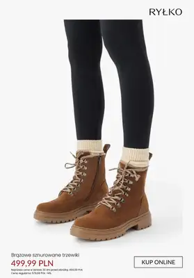 Ryłko - gazetka promocyjna Śniegowce damskie - PROMOCJE od poniedziałku 19.01  - strona 10