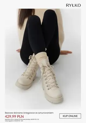 Ryłko - gazetka promocyjna Śniegowce damskie - PROMOCJE od poniedziałku 19.01  - strona 4