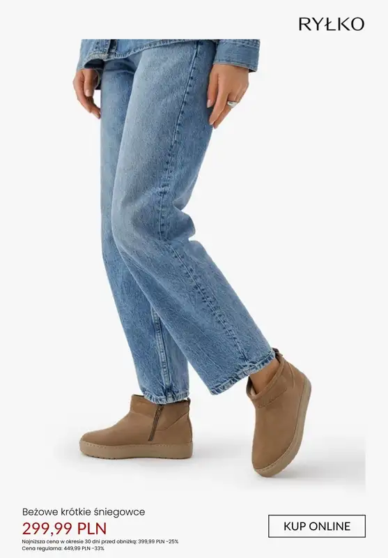 Ryłko - gazetka promocyjna Śniegowce damskie - PROMOCJE od poniedziałku 19.01  - strona 2