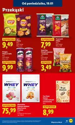 Lidl - gazetka promocyjna Oferta od poniedziałku od poniedziałku 19.01 do środy 21.01 - strona 55