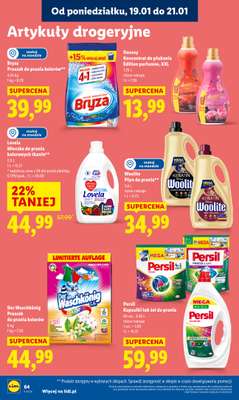 Lidl - gazetka promocyjna Oferta od poniedziałku od poniedziałku 19.01 do środy 21.01 - strona 64