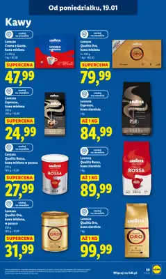 Lidl - gazetka promocyjna Oferta od poniedziałku od poniedziałku 19.01 do środy 21.01 - strona 39