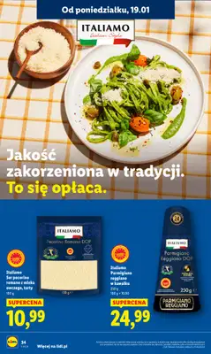 Lidl - gazetka promocyjna Oferta od poniedziałku od poniedziałku 19.01 do środy 21.01 - strona 34