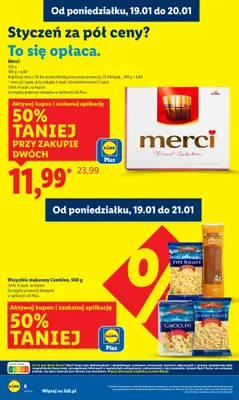 Lidl - gazetka promocyjna Oferta od poniedziałku od poniedziałku 19.01 do środy 21.01 - strona 6