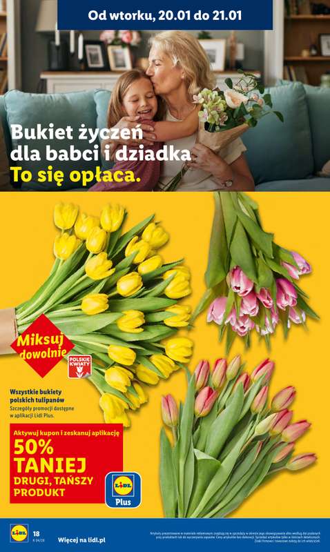 Lidl - gazetka promocyjna Oferta od poniedziałku od poniedziałku 19.01 do środy 21.01 - strona 18