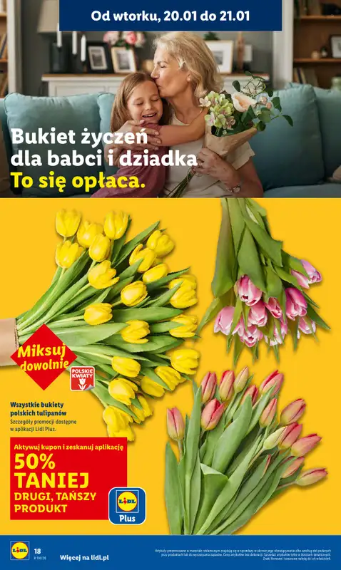 Lidl - gazetka promocyjna Oferta od poniedziałku od poniedziałku 19.01 do środy 21.01 - strona 18