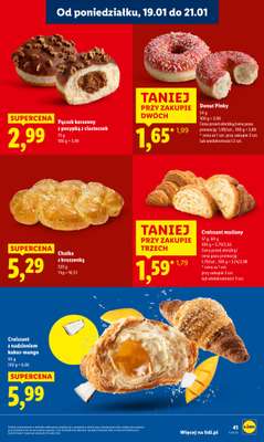 Lidl - gazetka promocyjna Oferta od poniedziałku od poniedziałku 19.01 do środy 21.01 - strona 41