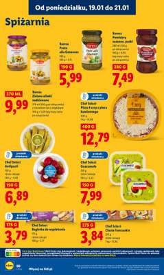 Lidl - gazetka promocyjna Oferta od poniedziałku od poniedziałku 19.01 do środy 21.01 - strona 60