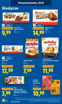 Lidl - gazetka promocyjna Oferta od poniedziałku od poniedziałku 19.01 do środy 21.01 - strona 52