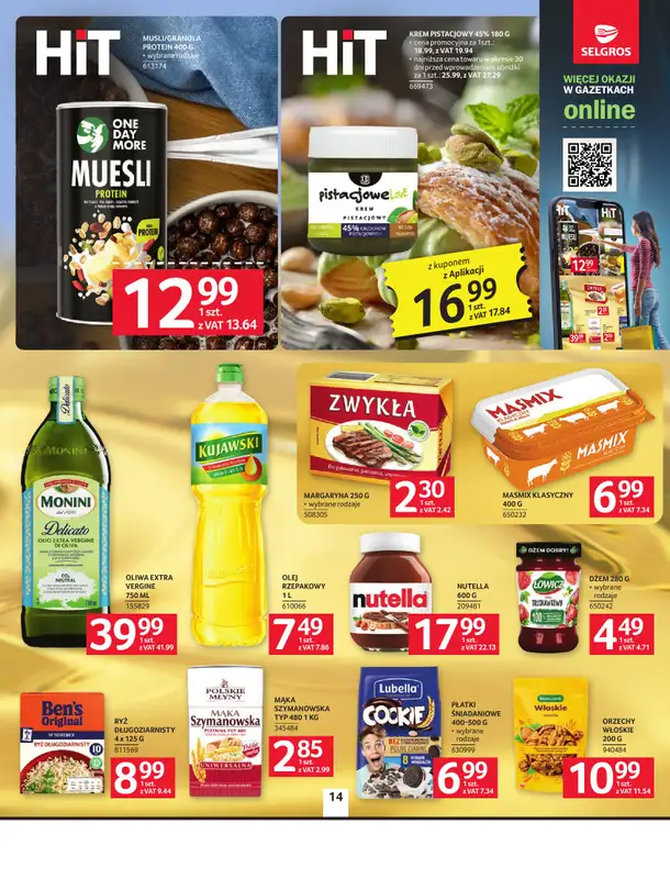 Selgros - gazetka promocyjna Oferta spożywcza od czwartku 22.01 do środy 04.02 - strona 14