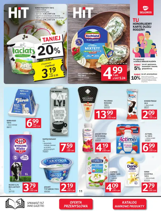 Selgros - gazetka promocyjna Oferta spożywcza od czwartku 22.01 do środy 04.02 - strona 11