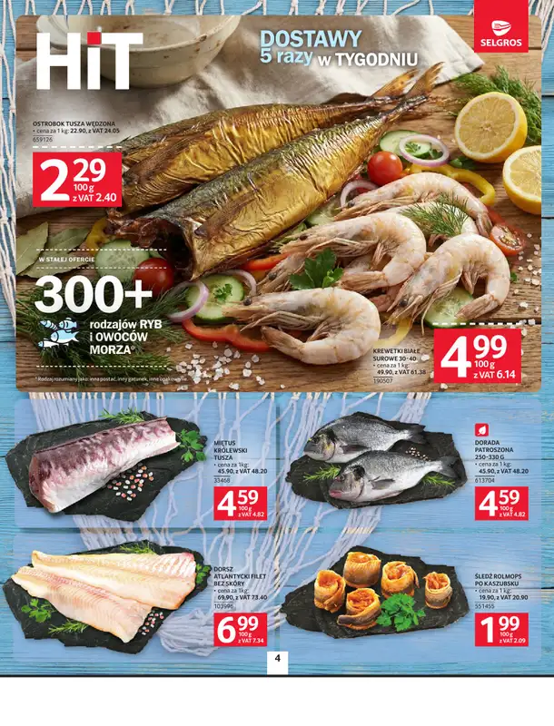 Selgros - gazetka promocyjna Oferta spożywcza od czwartku 22.01 do środy 04.02 - strona 4