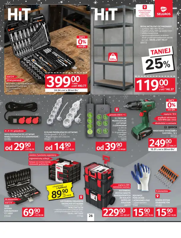 Selgros - gazetka promocyjna Oferta przemysłowa od czwartku 22.01 do środy 04.02 - strona 28